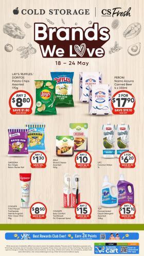 Cold Storage - Favourite Brands of the Month Ad