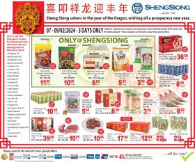 Sheng Siong - 3 Days Offer