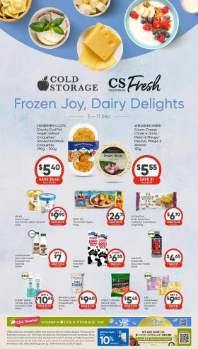 Cold Storage - Dairy & Frozen Ad