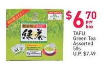 TAFU Green Tea Assorted 50s