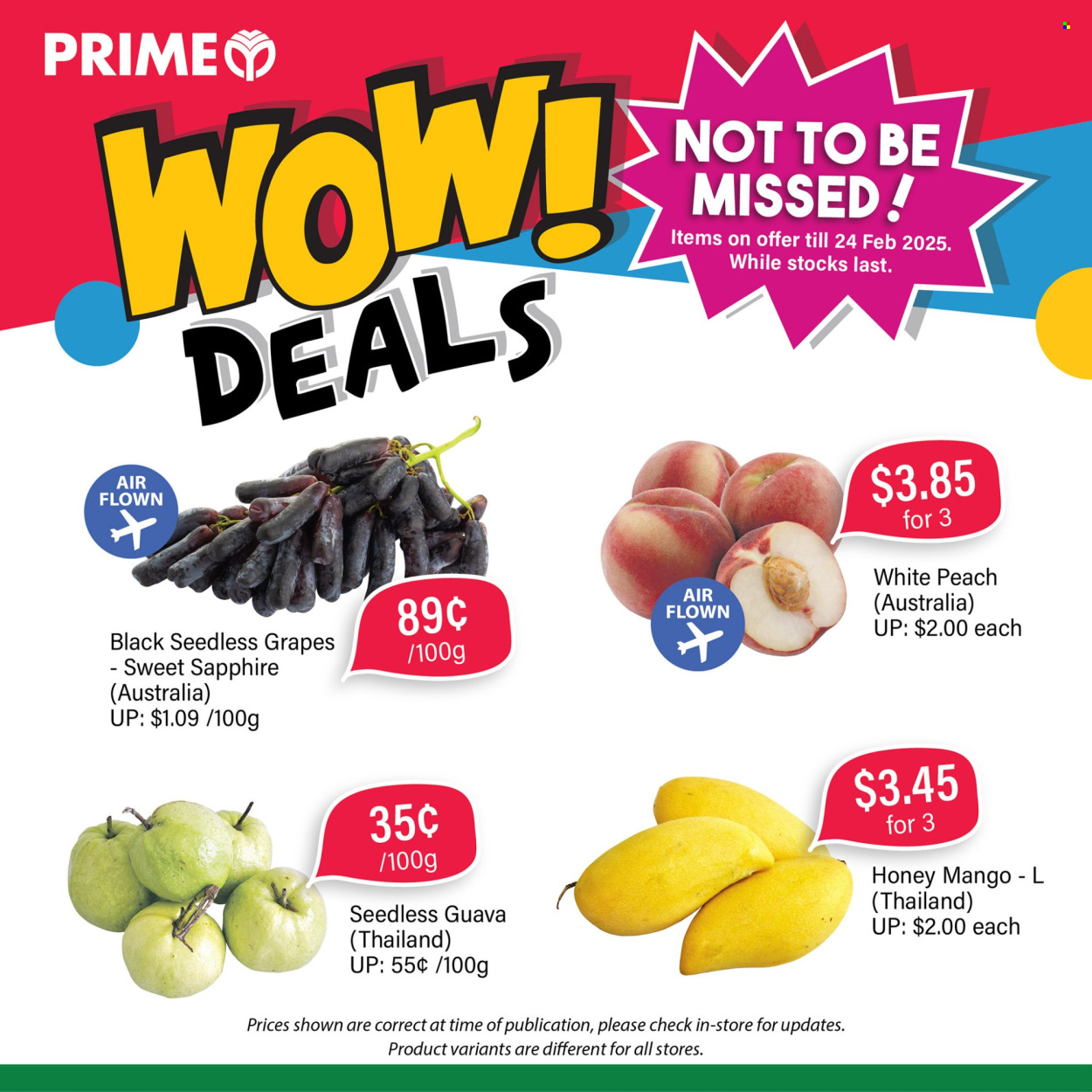 Prime Supermarket catalogue.